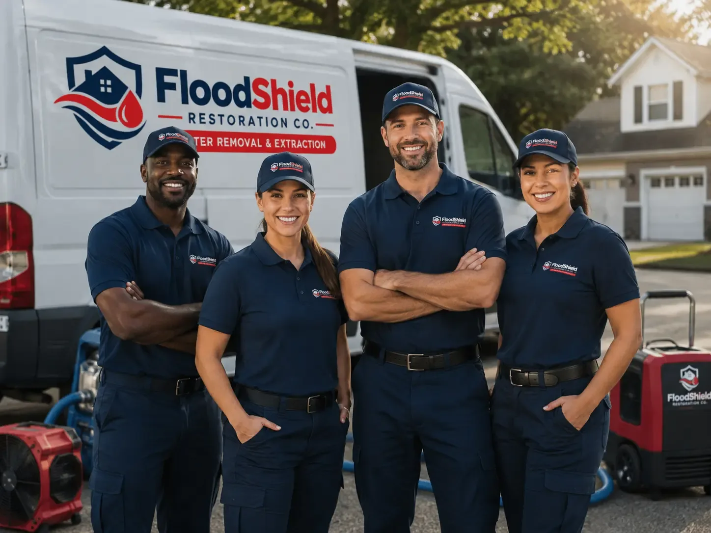 Flood Damage Restoration company in Shirley, IL